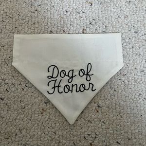 Dog of Honor bandana